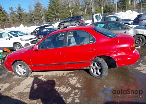 1997 Hyundai Elantra Gls из США, поврежденный, VIN KMHJF34M5VU491484